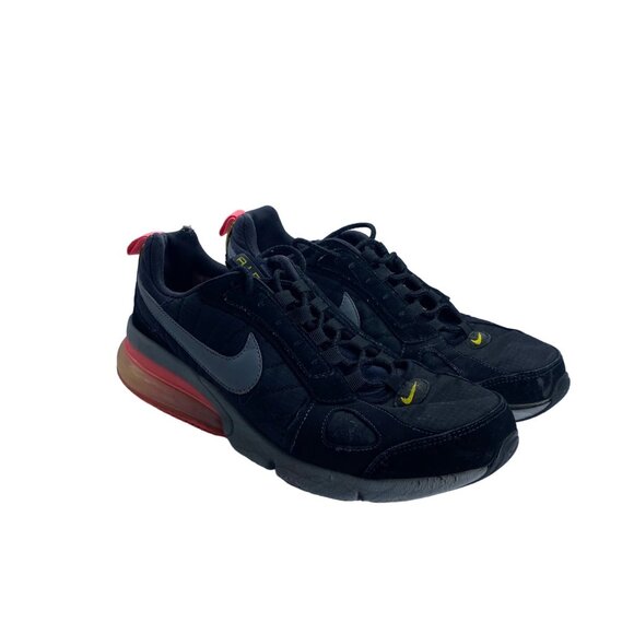 Nike Air Max 270 Futura Black‎ Red Running Shoes Sneakers Men Size 10